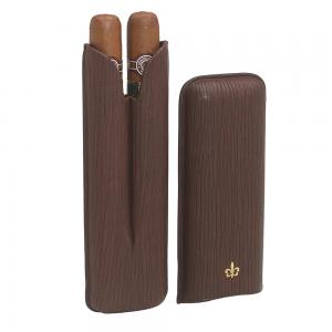 Montecristo Open Eagle Leather Cigar Case Gift Box Set -  2 Cigars
